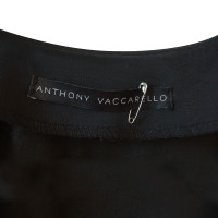 Anthony Vaccarello Top en cuir