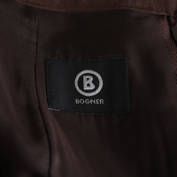 Bogner Suit Silk in Brown