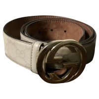 Gucci Riem Leer in Beige