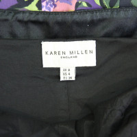Karen Millen Een paarse jurk met patroon
