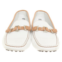 Tod's Slippers/Ballerinas Leather in White