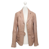 Closed Blazer Leather in Brown