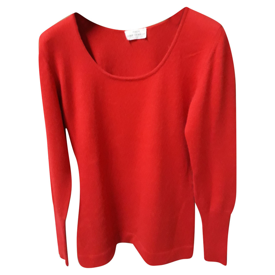 Malo Knitwear Cashmere in Red