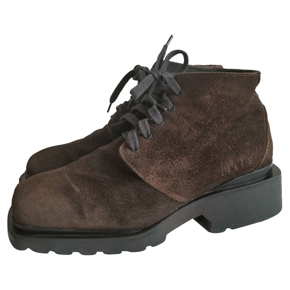 Levi's Lace-up shoes Suede in Brown