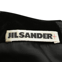 Jil Sander Velvet dress in black