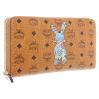 Mcm Wallet with print