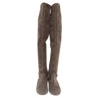 Gianvito Rossi Overknee boots from suede