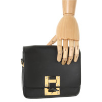Sophie Hulme Shoulder bag Leather in Black