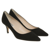 L.K. Bennett Pumps/Peeptoes aus Wildleder in Schwarz