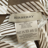 Burberry Schal mit Karo&Streifen