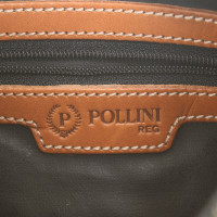 Pollini Handbag with logo pattern