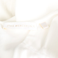 The Mercer N.Y. Robe en Jersey en Blanc