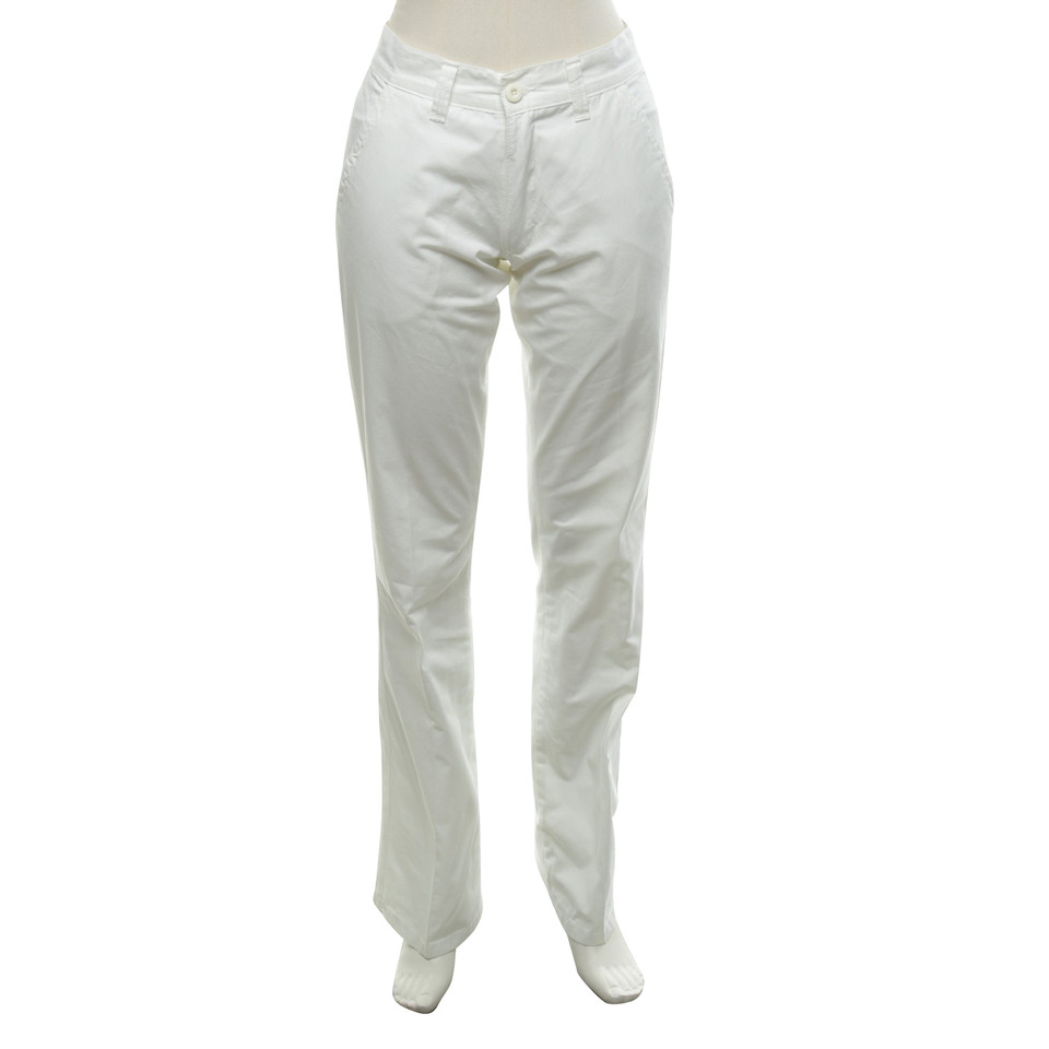 Prada Pantalon en blanc