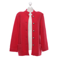 Andere Marke Jacke/Mantel aus Wolle in Rot