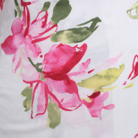Rena Lange Enveloppez robe avec un motif floral