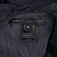 Marc By Marc Jacobs Kleid aus Baumwolle in Blau