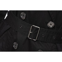 Burberry Prorsum Veste/Manteau en Coton en Noir