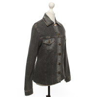 Mariella Burani Jacket/Coat Cotton in Grey