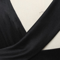 Narciso Rodriguez Robe en soie noire