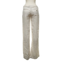 Armani Jeans Pantalon en lin