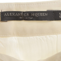 Alexander McQueen Cream pants