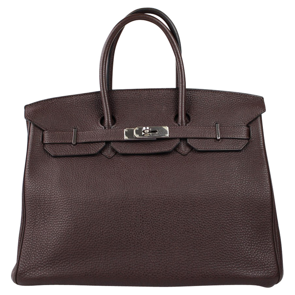 Hermès Birkin Bag 35 aus Leder in Braun