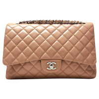 Chanel Classic Flap Bag Leather in Pink