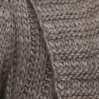 Set Cappotto lavorato a maglia in grigio