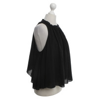 Isabel Marant Wide blouse in zwart