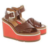 Clergerie Wedges Leather