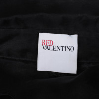 Red Valentino Oberteil aus Seide in Schwarz