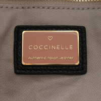 Coccinelle Handtasche in Schwarz/Gold