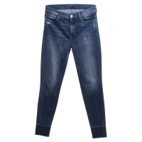 7 For All Mankind Jeans a Blue Washed