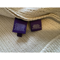 Ralph Lauren Purple Label Top gemaakt van beige