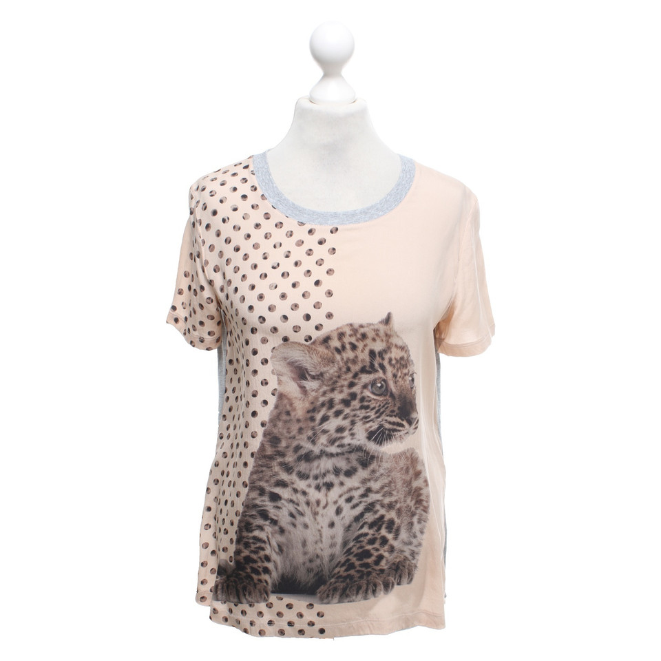 Marc Cain T-shirt met leopard motief