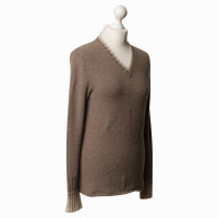 Iris Von Arnim Kaschmir-Pullover in Taupe