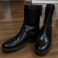 Giorgio Armani Boots Leather in Black