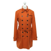 Burberry Jacket/Coat Cotton in Orange