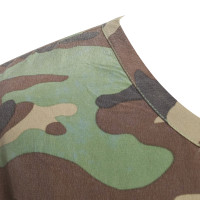 Equipment blouse en soie avec camouflage