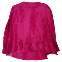 Marni Jacket/Coat Silk in Fuchsia