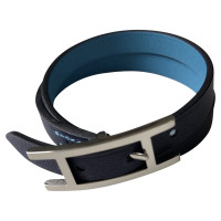 Hermès Bracelet/Wristband Leather in Blue