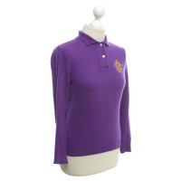 Ralph Lauren Cashmere sweater in purple