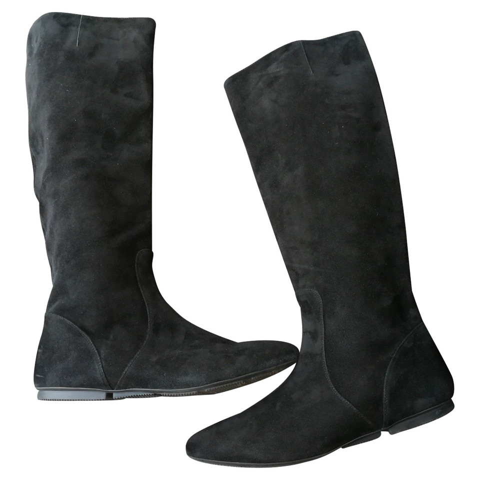 Hogan bottes en daim