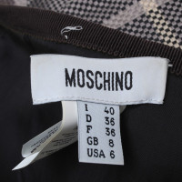 Moschino Jupe avec motif à carreaux