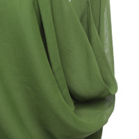 Donna Karan Top Silk in Green