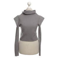 Alexander McQueen Short sweater in grey