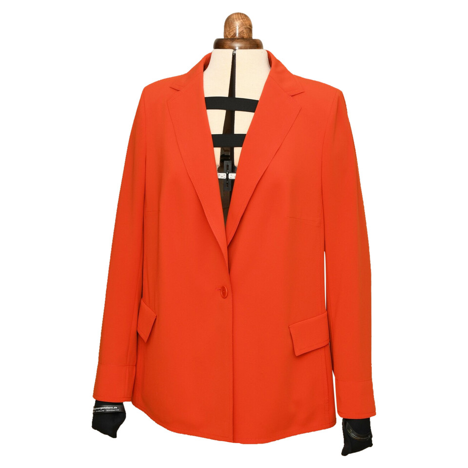 Akris Punto Jacket/Coat in Orange