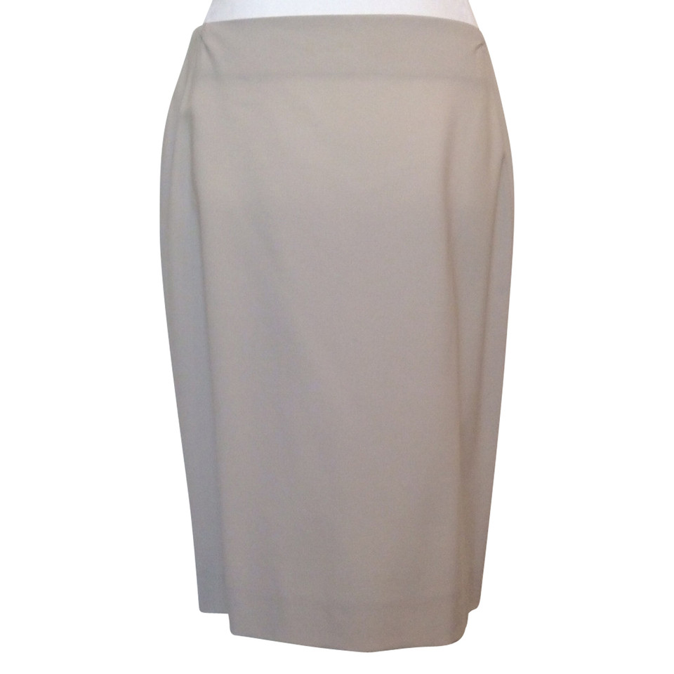 Donna Karan Skirt Wool in Grey