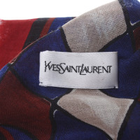 Yves Saint Laurent Großes Tuch mit grafischem Print