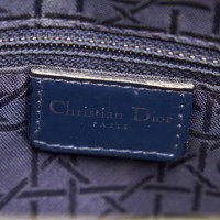 Christian Dior Lady Dior aus Jeansstoff in Blau